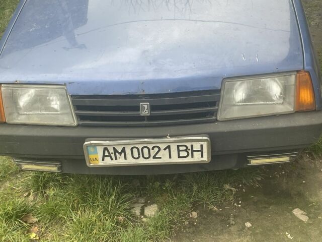 Синий ВАЗ 21099, объемом двигателя 1.5 л и пробегом 3 тыс. км за 850 $, фото 1 на Automoto.ua