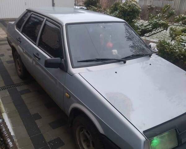 Синий ВАЗ 21099, объемом двигателя 1.5 л и пробегом 244 тыс. км за 1450 $, фото 1 на Automoto.ua