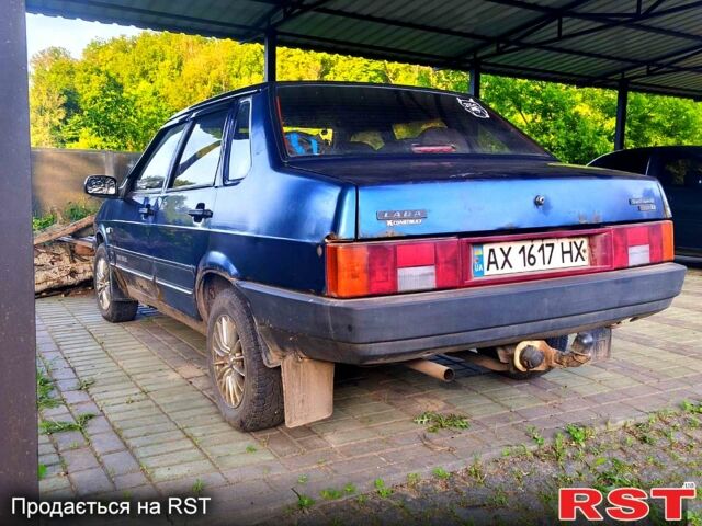 Синий ВАЗ 21099, объемом двигателя 1.5 л и пробегом 0 тыс. км за 900 $, фото 1 на Automoto.ua