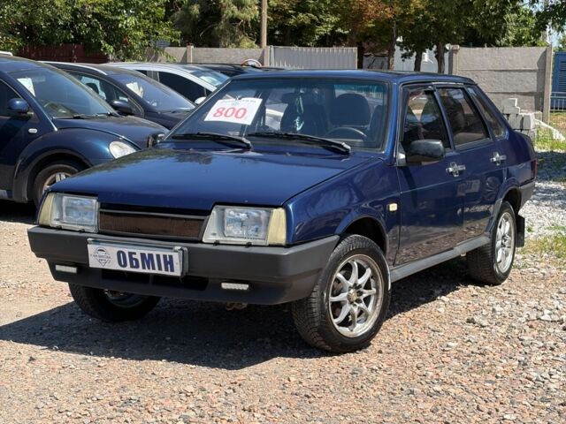 Синій ВАЗ 21099, об'ємом двигуна 1.5 л та пробігом 252 тис. км за 1600 $, фото 1 на Automoto.ua