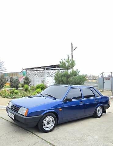 Синий ВАЗ 21099, объемом двигателя 1.5 л и пробегом 156 тыс. км за 2700 $, фото 1 на Automoto.ua