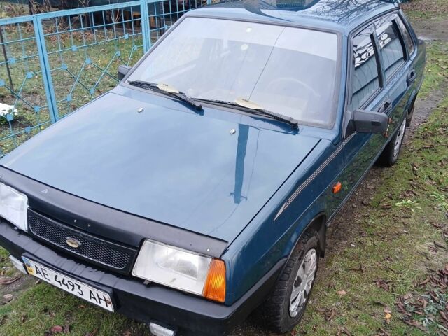 Синій ВАЗ 21099, об'ємом двигуна 1.5 л та пробігом 159 тис. км за 1300 $, фото 1 на Automoto.ua