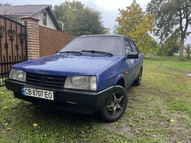Синій ВАЗ 21099, об'ємом двигуна 1.5 л та пробігом 333 тис. км за 1200 $, фото 1 на Automoto.ua