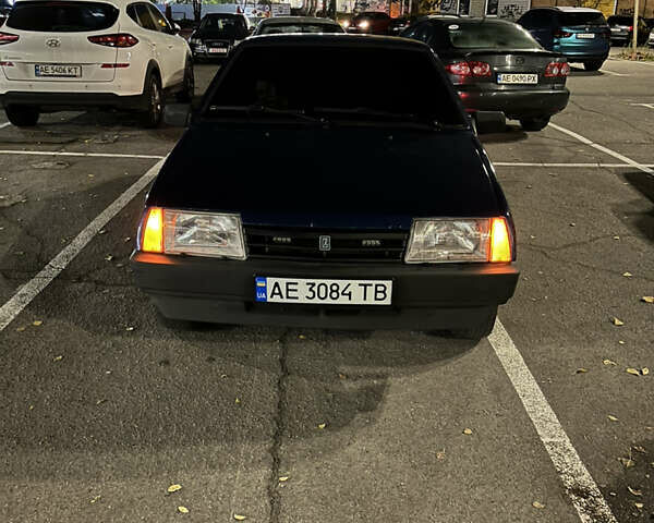 Синий ВАЗ 21099, объемом двигателя 1.6 л и пробегом 220 тыс. км за 1900 $, фото 1 на Automoto.ua