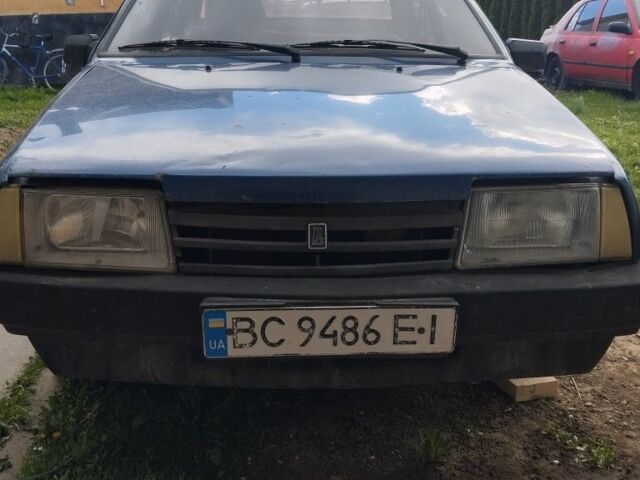 Синий ВАЗ 21099, объемом двигателя 0 л и пробегом 200 тыс. км за 250 $, фото 1 на Automoto.ua
