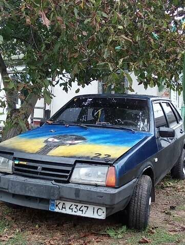 Синій ВАЗ 21099, об'ємом двигуна 1.5 л та пробігом 335 тис. км за 1200 $, фото 1 на Automoto.ua