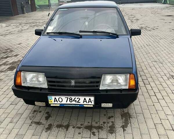 Синий ВАЗ 21099, объемом двигателя 1.5 л и пробегом 83 тыс. км за 1599 $, фото 1 на Automoto.ua