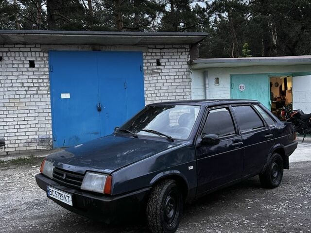 Синій ВАЗ 21099, об'ємом двигуна 1.5 л та пробігом 300 тис. км за 650 $, фото 1 на Automoto.ua