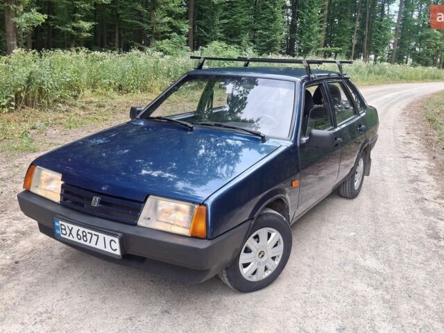 Синий ВАЗ 21099, объемом двигателя 1.5 л и пробегом 101 тыс. км за 1699 $, фото 1 на Automoto.ua