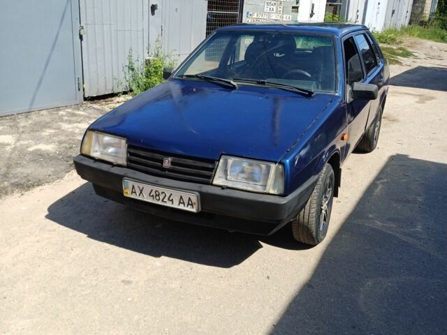 Синій ВАЗ 21099, об'ємом двигуна 1.5 л та пробігом 180 тис. км за 900 $, фото 1 на Automoto.ua