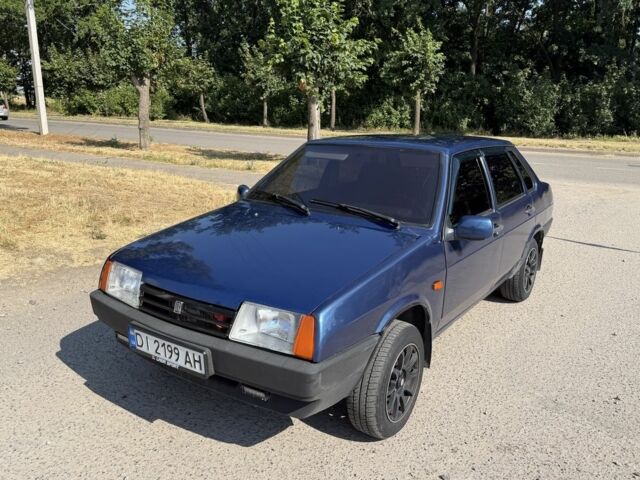 Синий ВАЗ 21099, объемом двигателя 0 л и пробегом 200 тыс. км за 1550 $, фото 1 на Automoto.ua