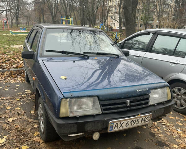 Синий ВАЗ 21099, объемом двигателя 1.5 л и пробегом 222 тыс. км за 1600 $, фото 1 на Automoto.ua