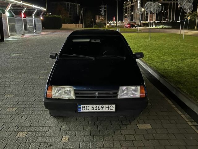 Синий ВАЗ 21099, объемом двигателя 1.5 л и пробегом 300 тыс. км за 1500 $, фото 1 на Automoto.ua