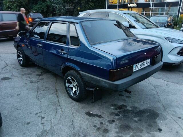 Синій ВАЗ 21099, об'ємом двигуна 1.6 л та пробігом 150 тис. км за 1649 $, фото 1 на Automoto.ua