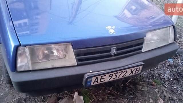 Синий ВАЗ 21099, объемом двигателя 1.5 л и пробегом 208 тыс. км за 1500 $, фото 1 на Automoto.ua