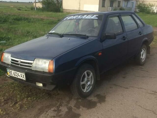 Синій ВАЗ 21099, об'ємом двигуна 1.8 л та пробігом 99 тис. км за 2700 $, фото 1 на Automoto.ua