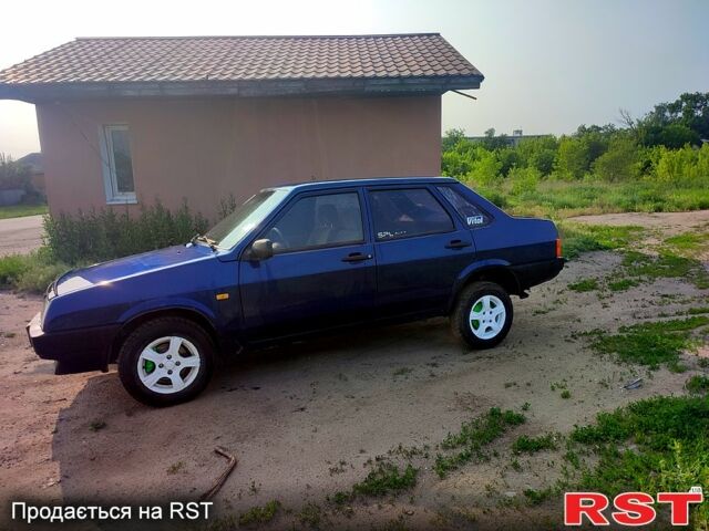 Синій ВАЗ 21099, об'ємом двигуна 1.5 л та пробігом 205 тис. км за 2000 $, фото 1 на Automoto.ua