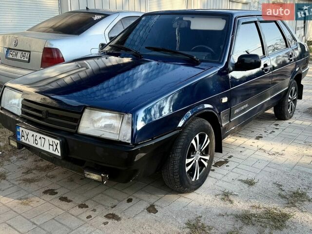Синий ВАЗ 21099, объемом двигателя 1.5 л и пробегом 288 тыс. км за 1250 $, фото 1 на Automoto.ua