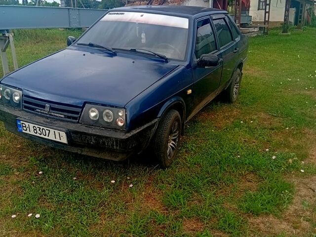 Синий ВАЗ 21099, объемом двигателя 1.5 л и пробегом 0 тыс. км за 1400 $, фото 1 на Automoto.ua