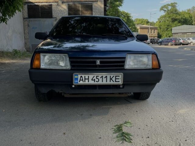 Синий ВАЗ 21099, объемом двигателя 1.5 л и пробегом 260 тыс. км за 1500 $, фото 1 на Automoto.ua