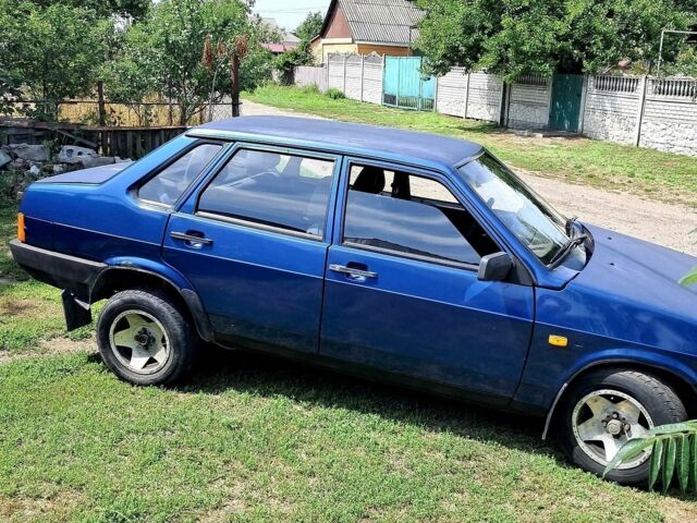 Синій ВАЗ 21099, об'ємом двигуна 1.5 л та пробігом 201 тис. км за 1450 $, фото 1 на Automoto.ua