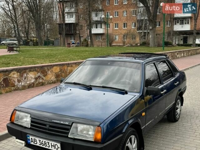 Синий ВАЗ 21099, объемом двигателя 1.5 л и пробегом 122 тыс. км за 1650 $, фото 1 на Automoto.ua
