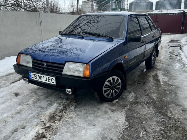 Синій ВАЗ 21099, об'ємом двигуна 1.5 л та пробігом 264 тис. км за 2100 $, фото 1 на Automoto.ua