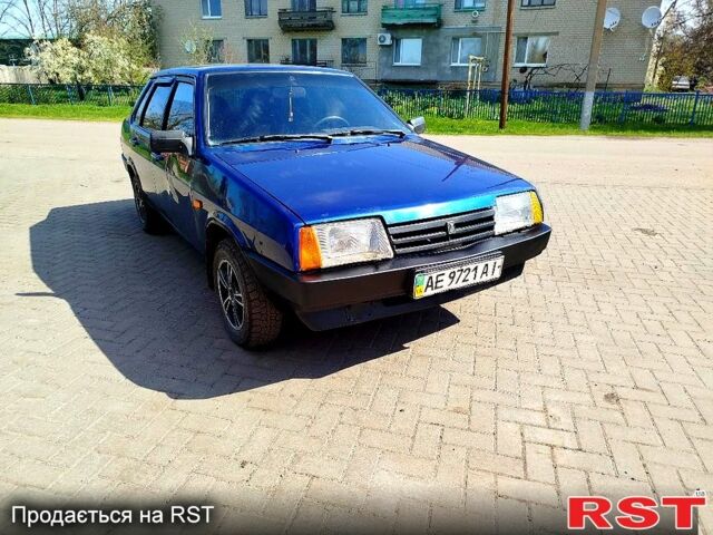 Синій ВАЗ 21099, об'ємом двигуна 1.5 л та пробігом 223 тис. км за 1550 $, фото 1 на Automoto.ua