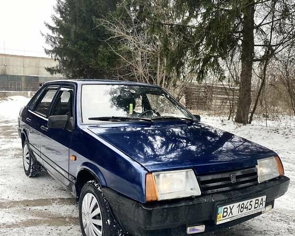 Синій ВАЗ 21099, об'ємом двигуна 1.5 л та пробігом 200 тис. км за 1199 $, фото 1 на Automoto.ua