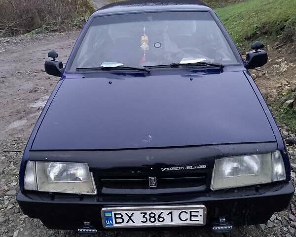 Синий ВАЗ 21099, объемом двигателя 1.46 л и пробегом 240 тыс. км за 1600 $, фото 1 на Automoto.ua