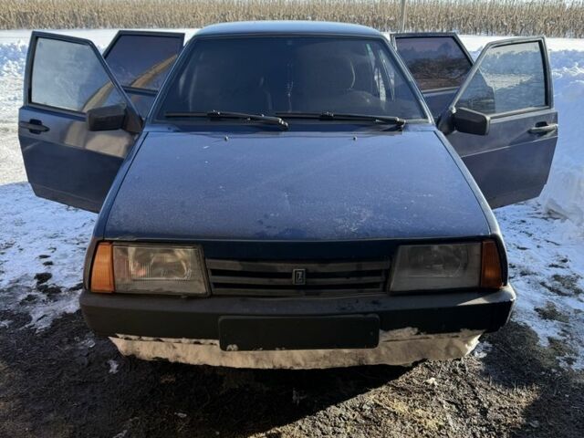 Синій ВАЗ 21099, об'ємом двигуна 1.5 л та пробігом 200 тис. км за 1800 $, фото 1 на Automoto.ua