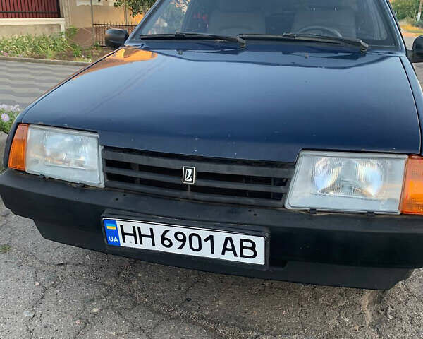 Синий ВАЗ 21099, объемом двигателя 1.5 л и пробегом 275 тыс. км за 1700 $, фото 1 на Automoto.ua