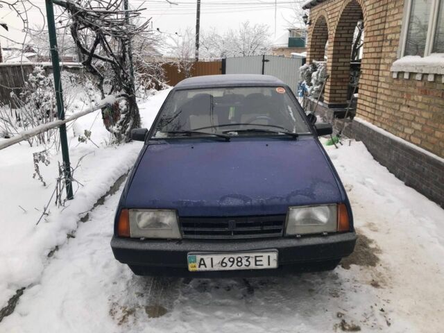 Синій ВАЗ 21099, об'ємом двигуна 1.5 л та пробігом 180 тис. км за 1000 $, фото 1 на Automoto.ua