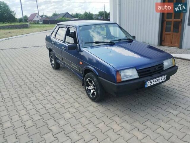 Синій ВАЗ 21099, об'ємом двигуна 1.5 л та пробігом 200 тис. км за 1300 $, фото 1 на Automoto.ua