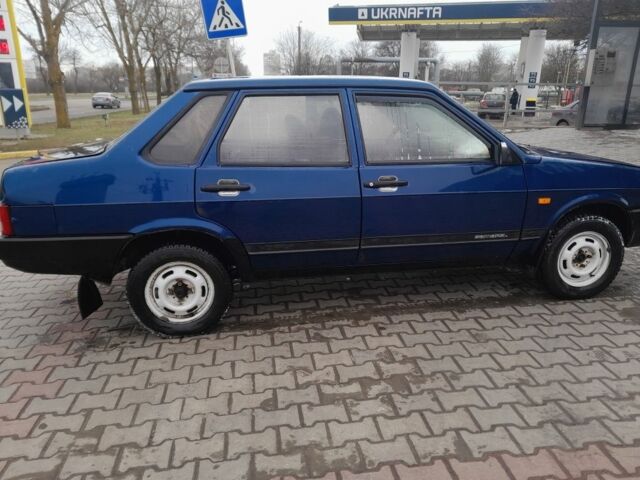 Синій ВАЗ 21099, об'ємом двигуна 0 л та пробігом 221 тис. км за 1686 $, фото 1 на Automoto.ua