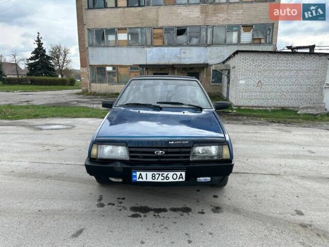 Синий ВАЗ 21099, объемом двигателя 1.5 л и пробегом 270 тыс. км за 1162 $, фото 1 на Automoto.ua