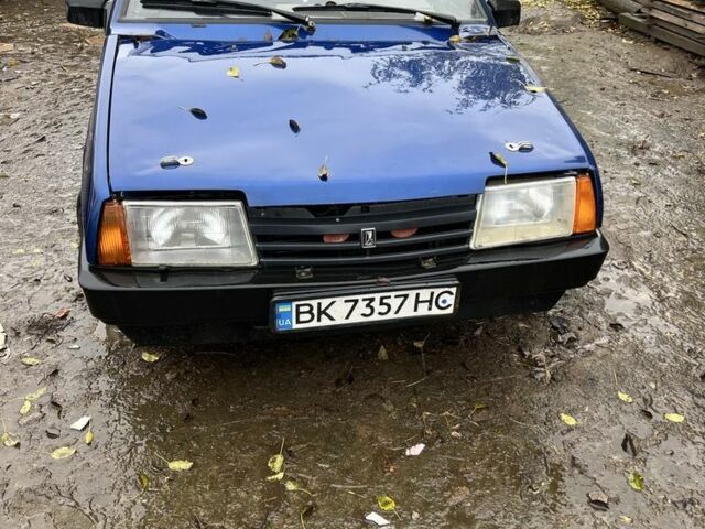 Синій ВАЗ 21099, об'ємом двигуна 1.5 л та пробігом 3 тис. км за 924 $, фото 1 на Automoto.ua