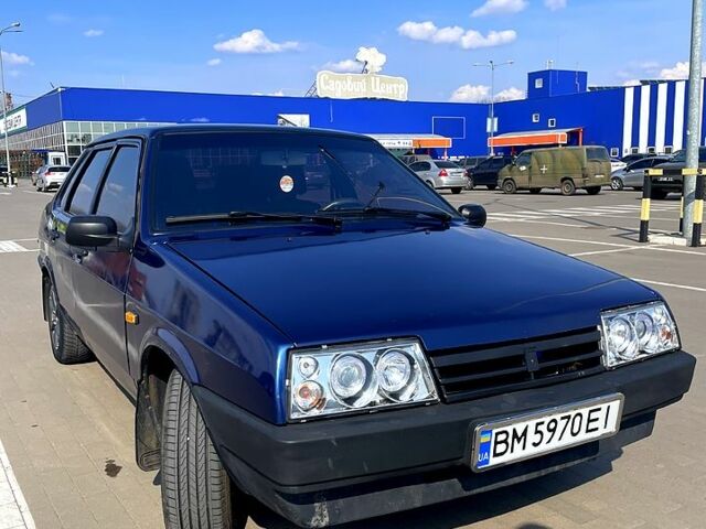 Синий ВАЗ 21099, объемом двигателя 1.5 л и пробегом 219 тыс. км за 2200 $, фото 1 на Automoto.ua