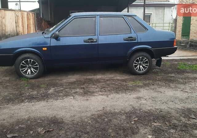 Синій ВАЗ 21099, об'ємом двигуна 1.6 л та пробігом 115 тис. км за 2500 $, фото 1 на Automoto.ua
