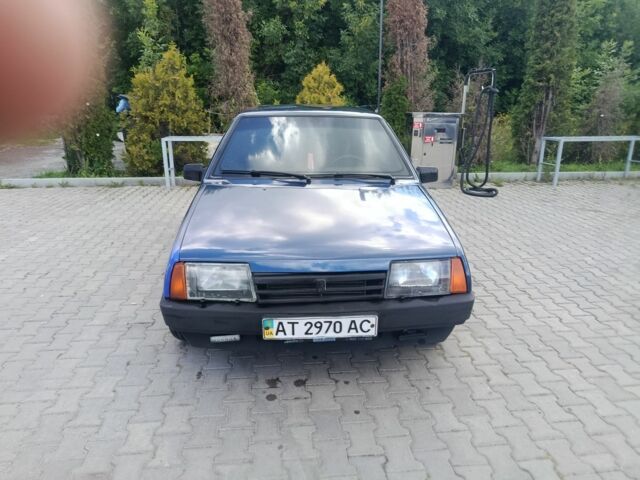 Синий ВАЗ 21099, объемом двигателя 1.5 л и пробегом 2 тыс. км за 1101 $, фото 1 на Automoto.ua