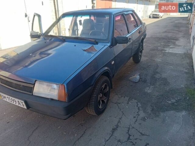 Синій ВАЗ 21099, об'ємом двигуна 1.5 л та пробігом 160 тис. км за 850 $, фото 1 на Automoto.ua