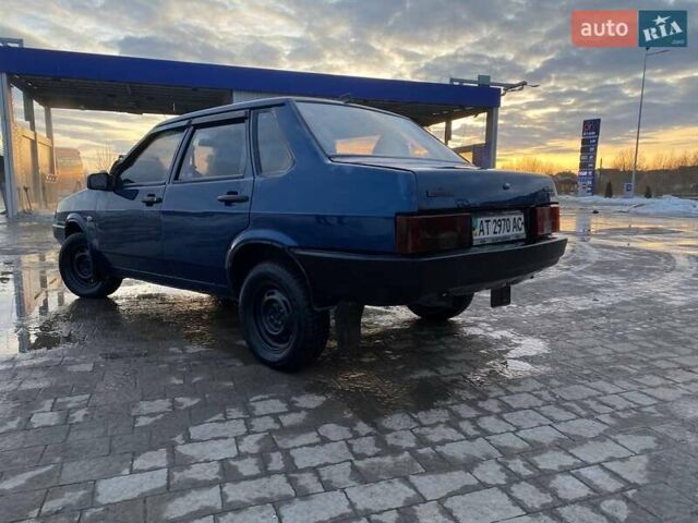 Синій ВАЗ 21099, об'ємом двигуна 1.5 л та пробігом 150 тис. км за 1350 $, фото 1 на Automoto.ua