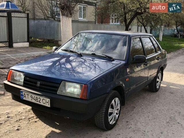 Синий ВАЗ 21099, объемом двигателя 1.5 л и пробегом 180 тыс. км за 1150 $, фото 1 на Automoto.ua