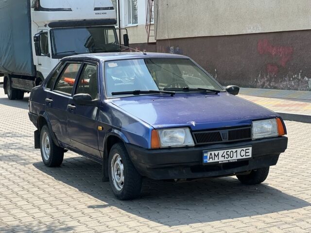 Синій ВАЗ 21099, об'ємом двигуна 0 л та пробігом 150 тис. км за 1000 $, фото 1 на Automoto.ua