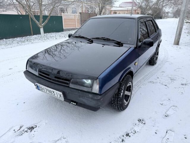 Синій ВАЗ 21099, об'ємом двигуна 1.5 л та пробігом 330 тис. км за 2100 $, фото 1 на Automoto.ua