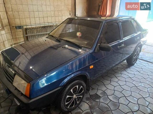 Синій ВАЗ 21099, об'ємом двигуна 1.6 л та пробігом 95 тис. км за 2500 $, фото 1 на Automoto.ua