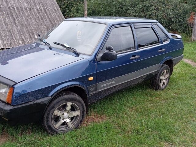 Синий ВАЗ 21099, объемом двигателя 0 л и пробегом 200 тыс. км за 1500 $, фото 1 на Automoto.ua