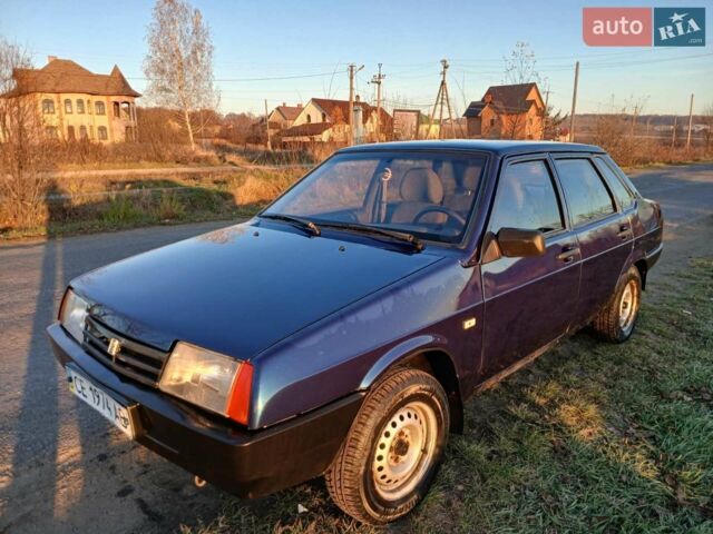 Синій ВАЗ 21099, об'ємом двигуна 1.5 л та пробігом 215 тис. км за 2000 $, фото 1 на Automoto.ua