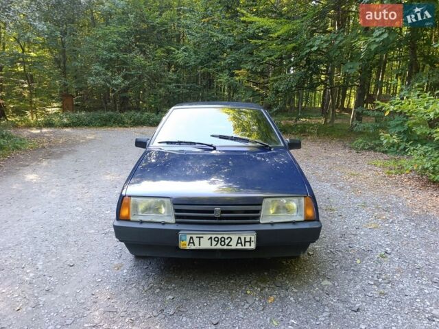 Синий ВАЗ 21099, объемом двигателя 0 л и пробегом 215 тыс. км за 1350 $, фото 1 на Automoto.ua