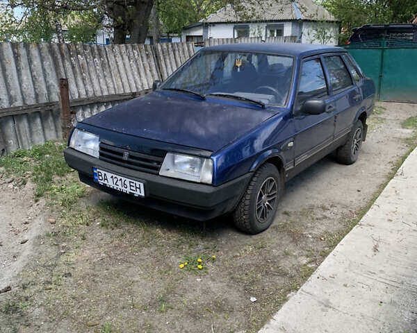Синий ВАЗ 21099, объемом двигателя 1.6 л и пробегом 107 тыс. км за 1700 $, фото 1 на Automoto.ua